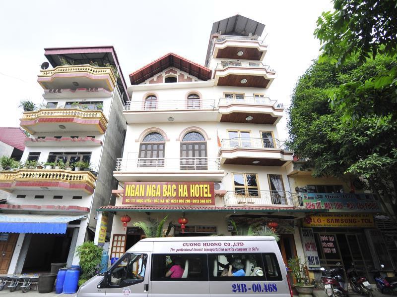 Ngan Nga Bac Ha Hotel Exteriör bild
