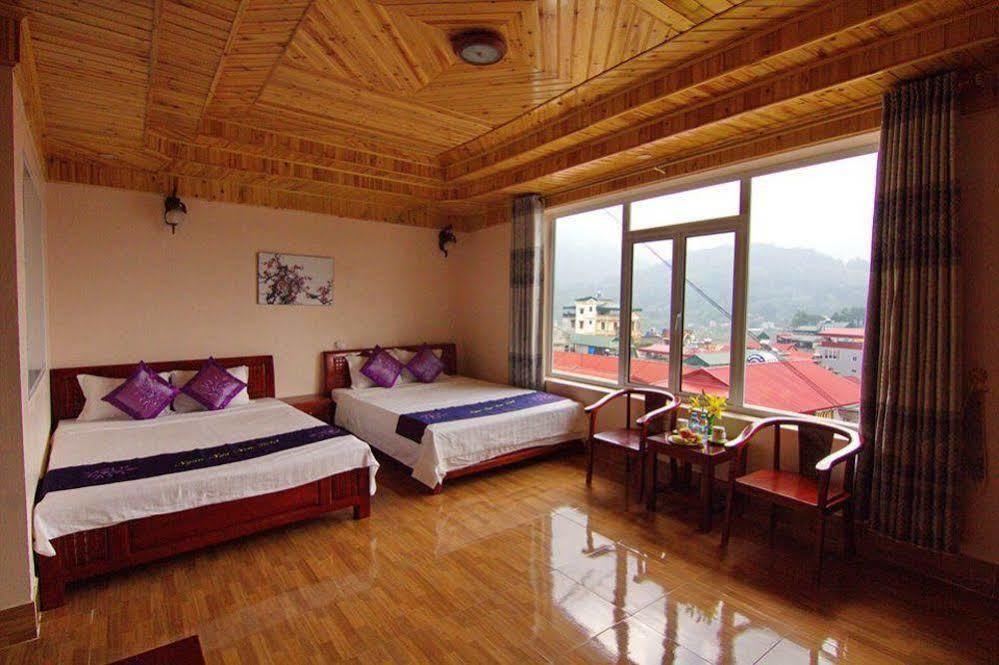 Ngan Nga Bac Ha Hotel Exteriör bild