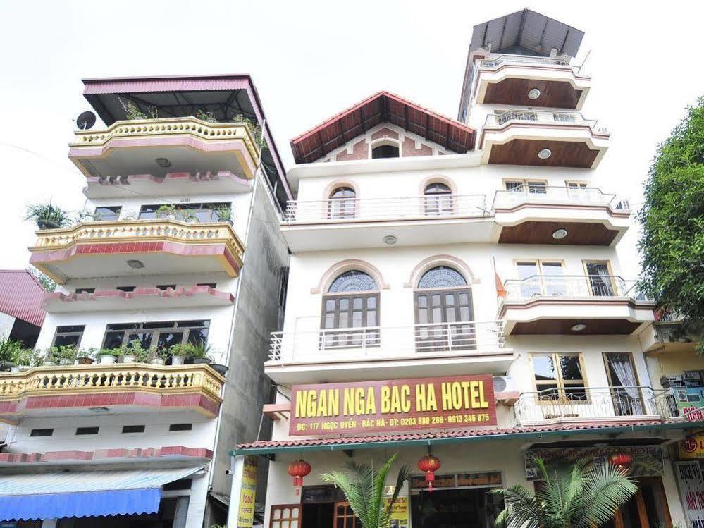 Ngan Nga Bac Ha Hotel Exteriör bild