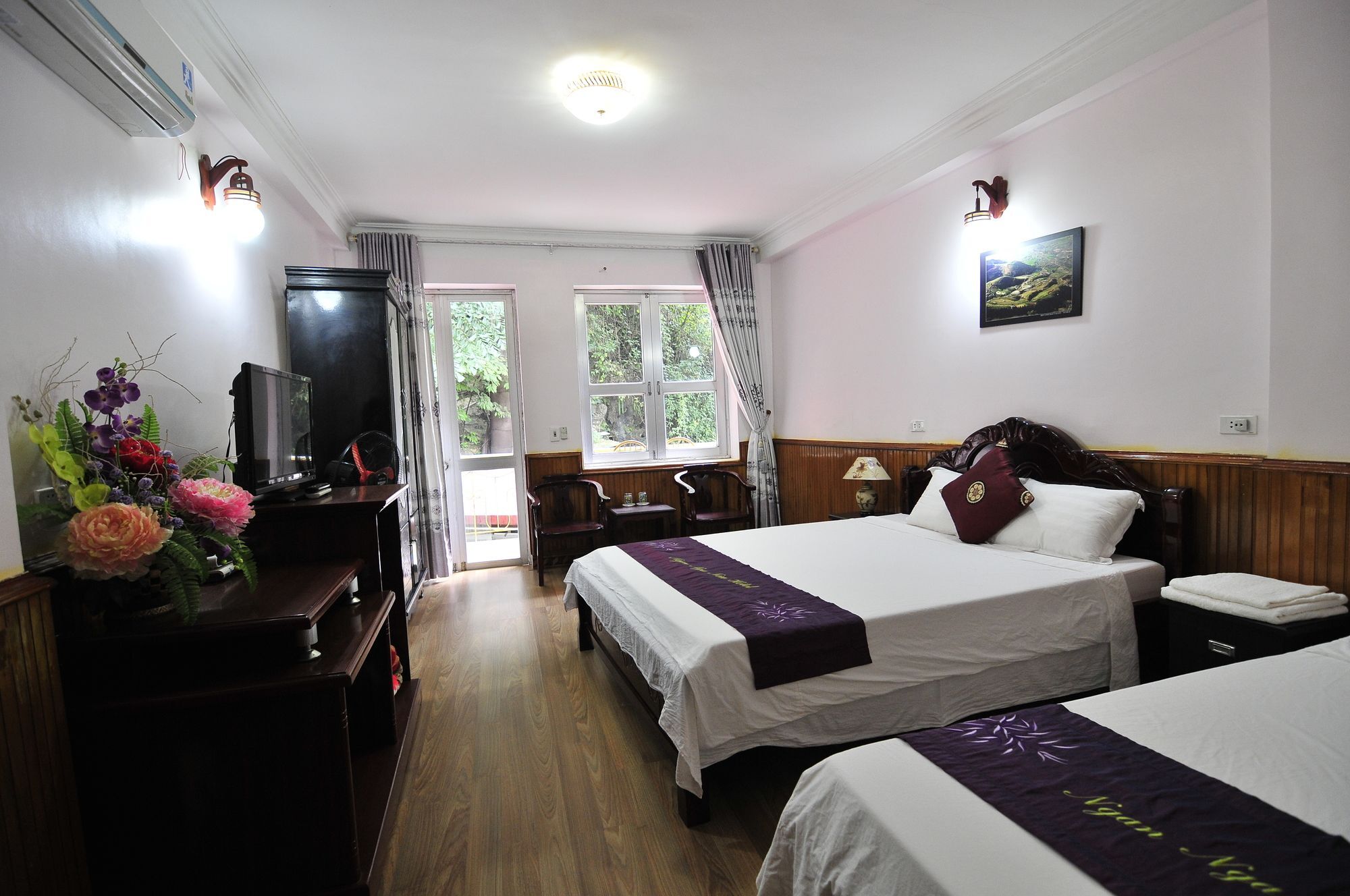 Ngan Nga Bac Ha Hotel Exteriör bild